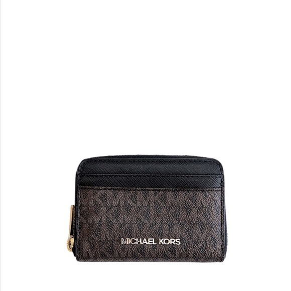 MICHAEL KORS JET SET TRAVEL ZIP WALLET - Picture 1 of 10